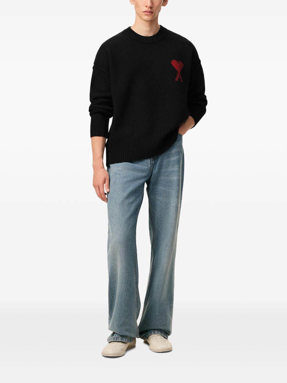 Ami Paris Sweater-TOPS / DRESSES-[Adult]-[Female]-2022 Online Blue Zone Planet