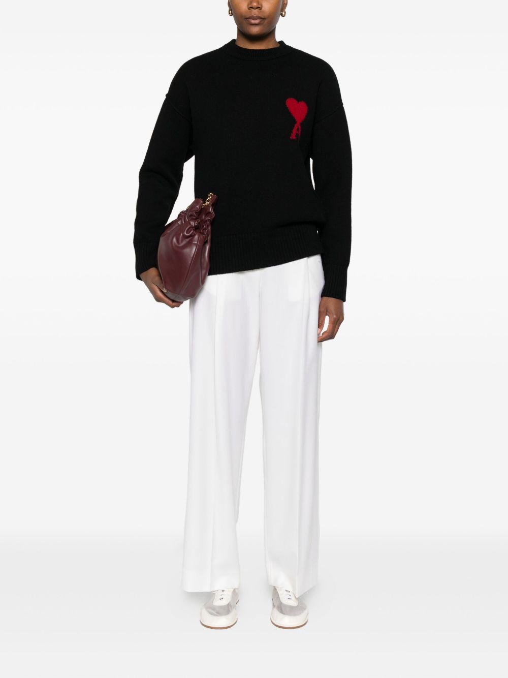 Ami Paris Cardigan-Topwear-[Adult]-[Female]-2022 Online Blue Zone Planet