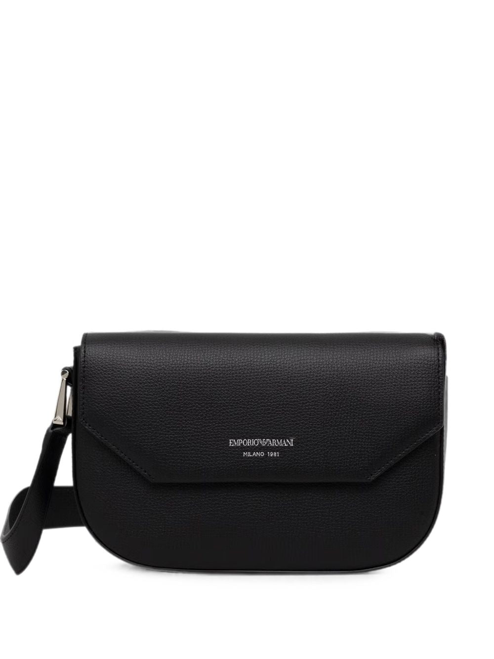 Emporio Armani Leather Crossbody Bag-Clutches-[Adult]-[Female]-UNI-BLACK-2022 Online Blue Zone Planet