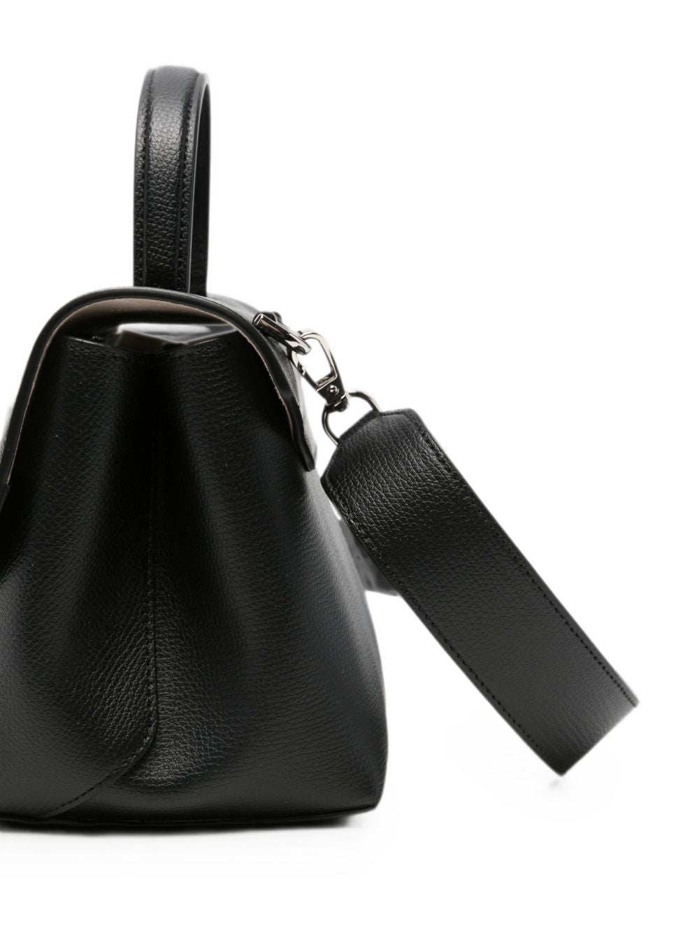 Emporio Armani Leather Top Handle Bag-Handbag-[Adult]-[Female]-2022 Online Blue Zone Planet