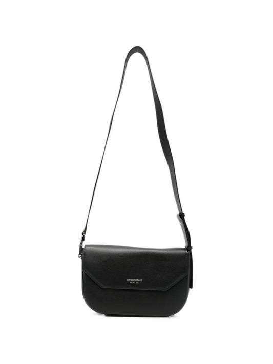 Emporio Armani Leather Crossbody Bag-Shoulder-[Adult]-[Female]-UNI-BLACK-2022 Online Blue Zone Planet