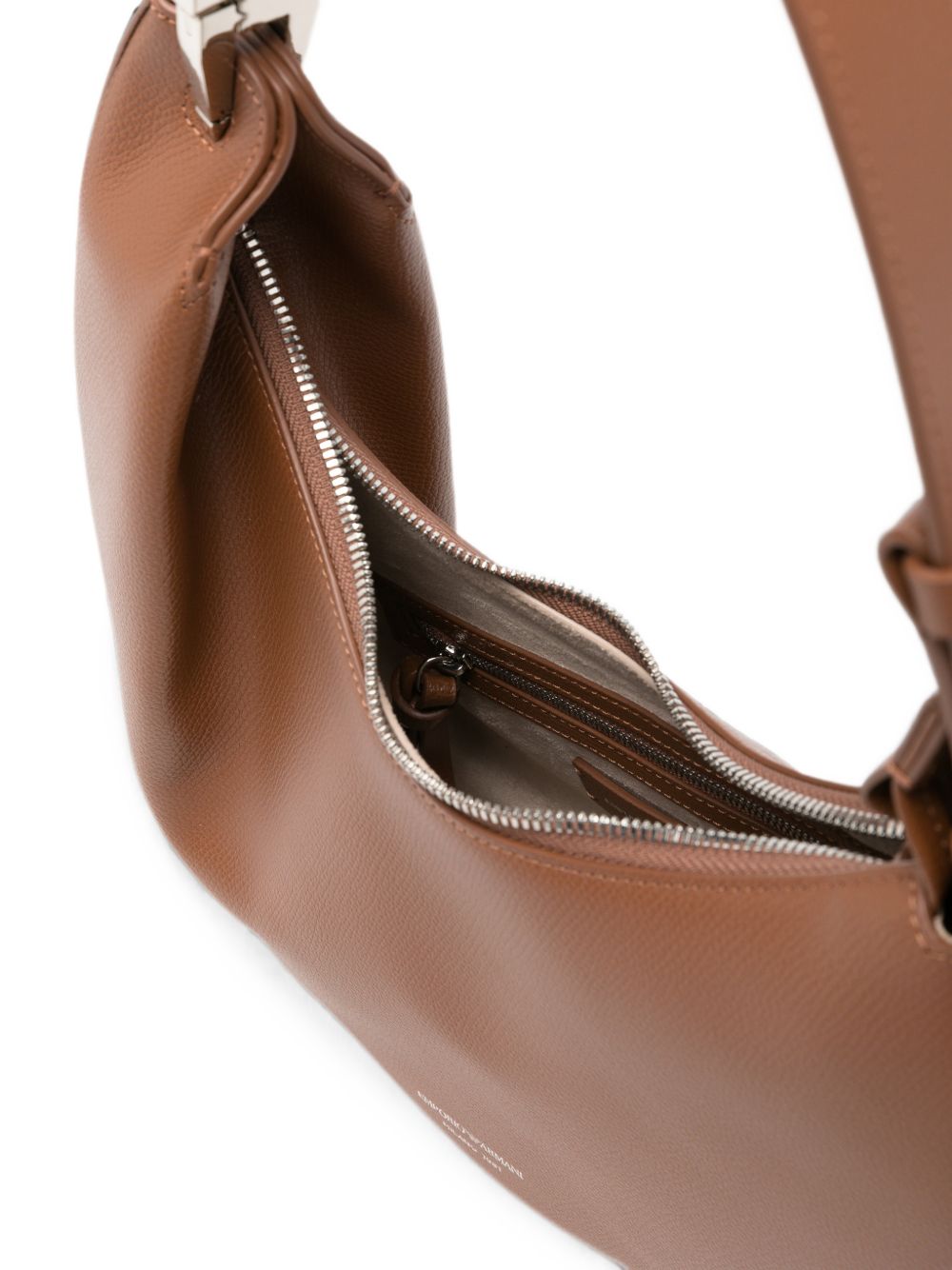 Emporio Armani Leather Shoulder Bag-Shoulder-[Adult]-[Female]-2022 Online Blue Zone Planet