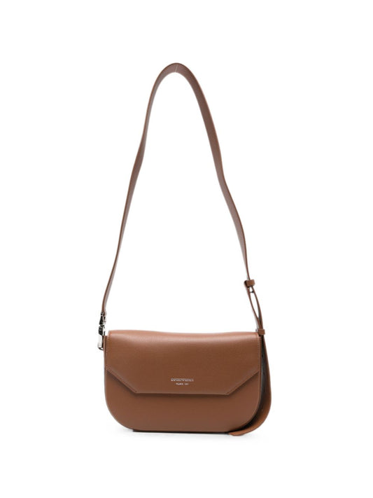 Emporio Armani Leather Crossbody Bag-Shoulder-[Adult]-[Female]-2022 Online Blue Zone Planet