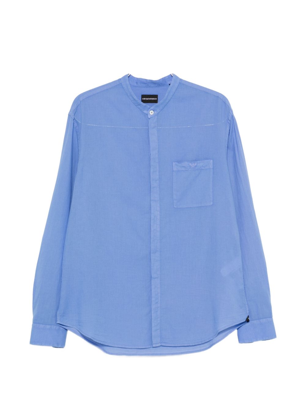 Emporio Armani Shirt-Shirts-[Adult]-[Female]-L-LIGHT BLUE-2022 Online Blue Zone Planet