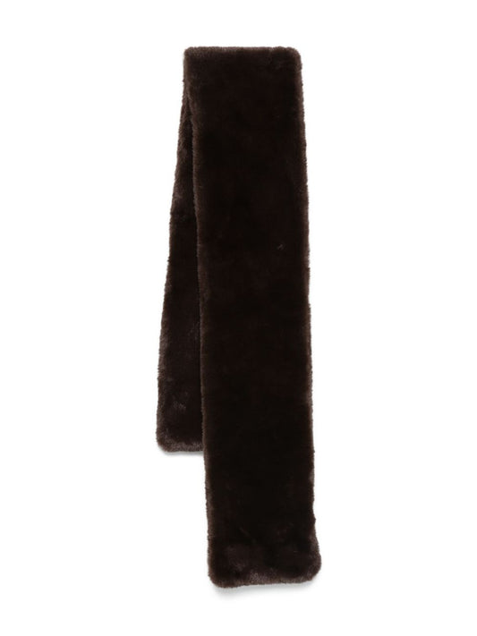 Apparis Faux-Fur Scarf-Scarves Hats & Gloves-[Adult]-[Female]-UNI-BROWN-2022 Online Blue Zone Planet