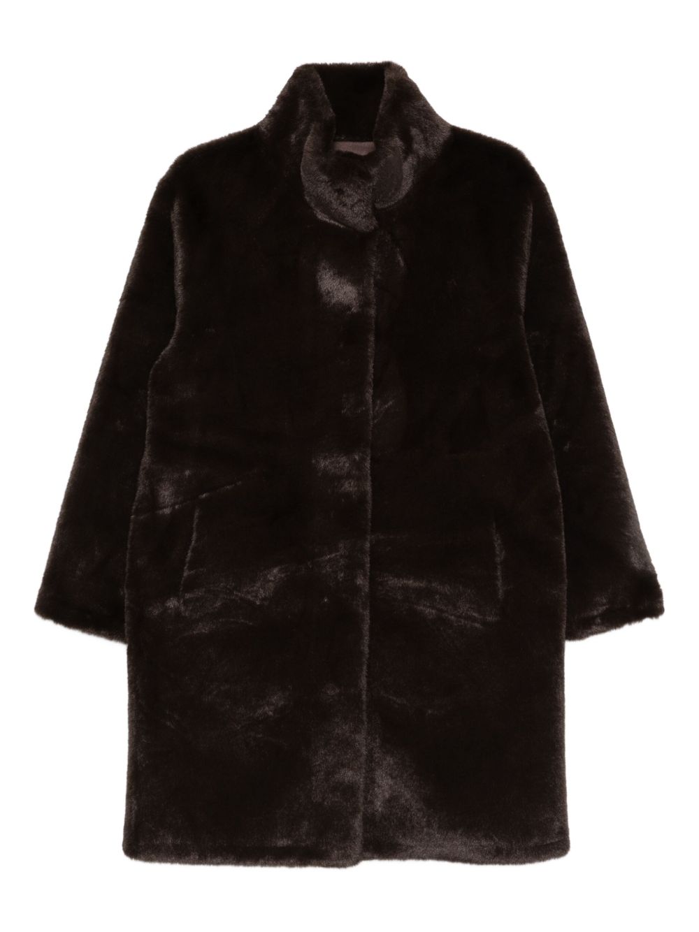 Apparis Blair Faux-Fur Coat-Jackets-[Adult]-[Female]-L-BROWN-2022 Online Blue Zone Planet