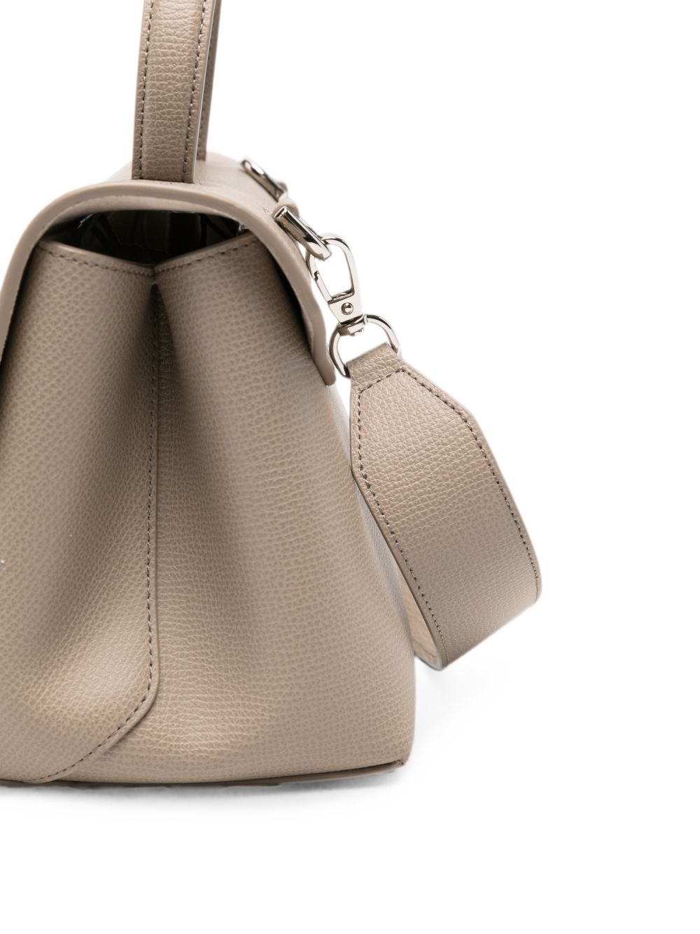Emporio Armani Leather Top Handle Bag-Handbag-[Adult]-[Female]-2022 Online Blue Zone Planet