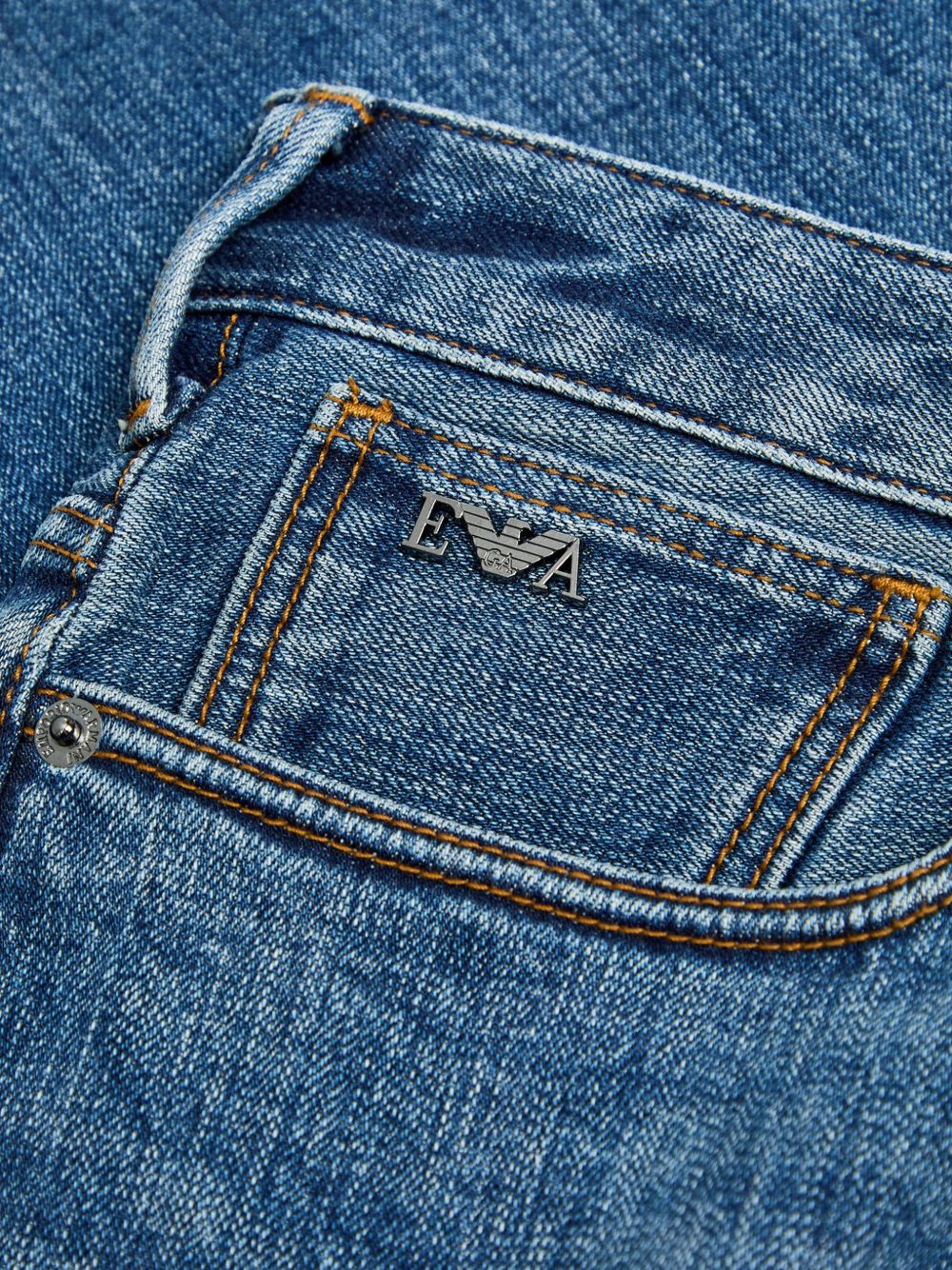 Emporio Armani Jeans-Jeans-[Adult]-[Female]-2022 Online Blue Zone Planet