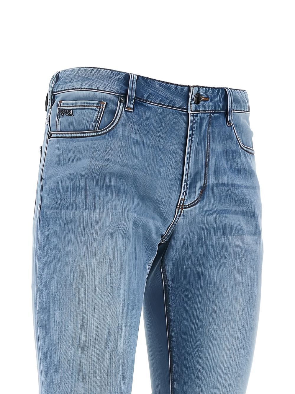 Emporio Armani Jeans-Jeans-[Adult]-[Female]-2022 Online Blue Zone Planet