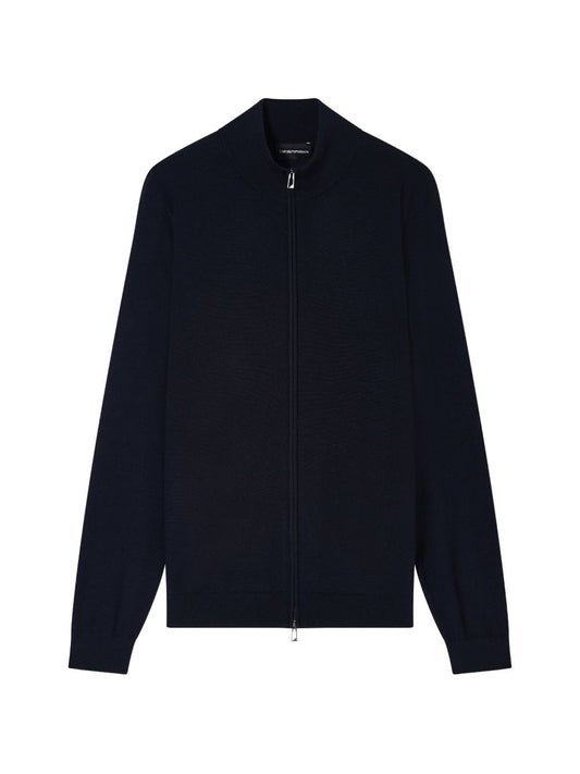 Emporio Armani Cardigan-Topwear-[Adult]-[Female]-temp-3XL-NAVY-2022 Online Blue Zone Planet