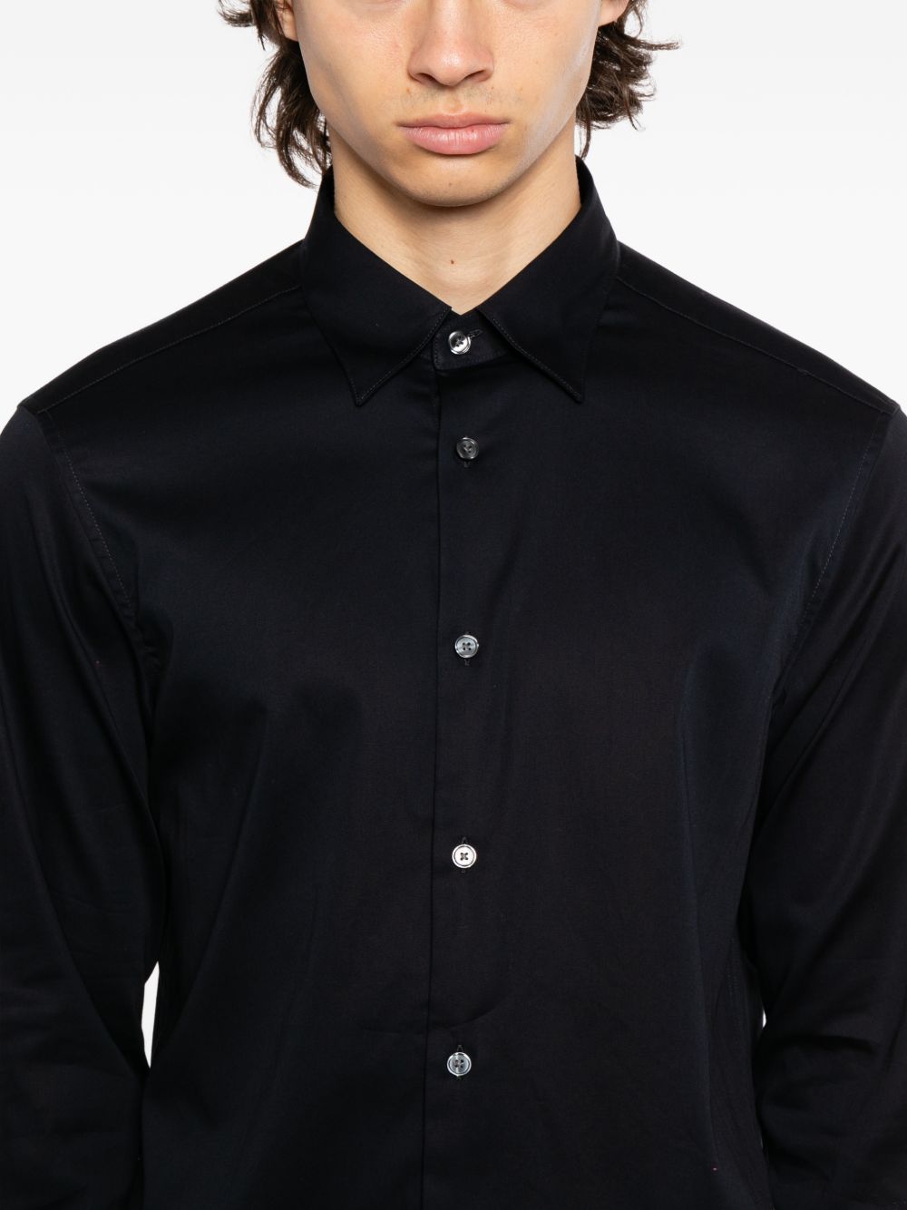 Emporio Armani Shirt-Shirts-[Adult]-[Female]-2022 Online Blue Zone Planet