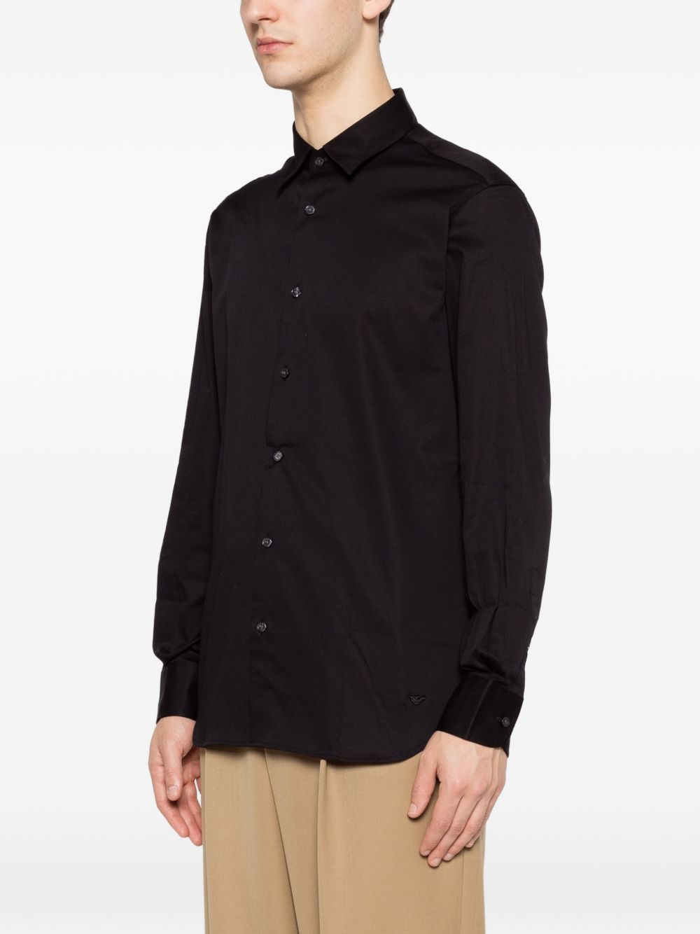 Emporio Armani Shirt-Shirts-[Adult]-[Female]-2022 Online Blue Zone Planet