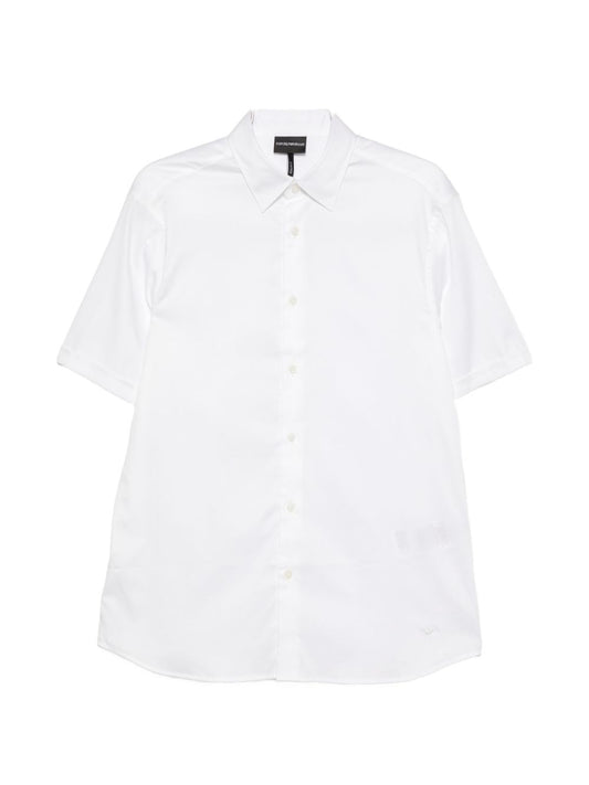 Emporio Armani Shirt-Shirts-[Adult]-[Female]-L-WHITE-2022 Online Blue Zone Planet