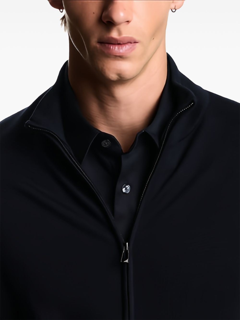 Emporio Armani Shirt-Shirts-[Adult]-[Female]-2022 Online Blue Zone Planet