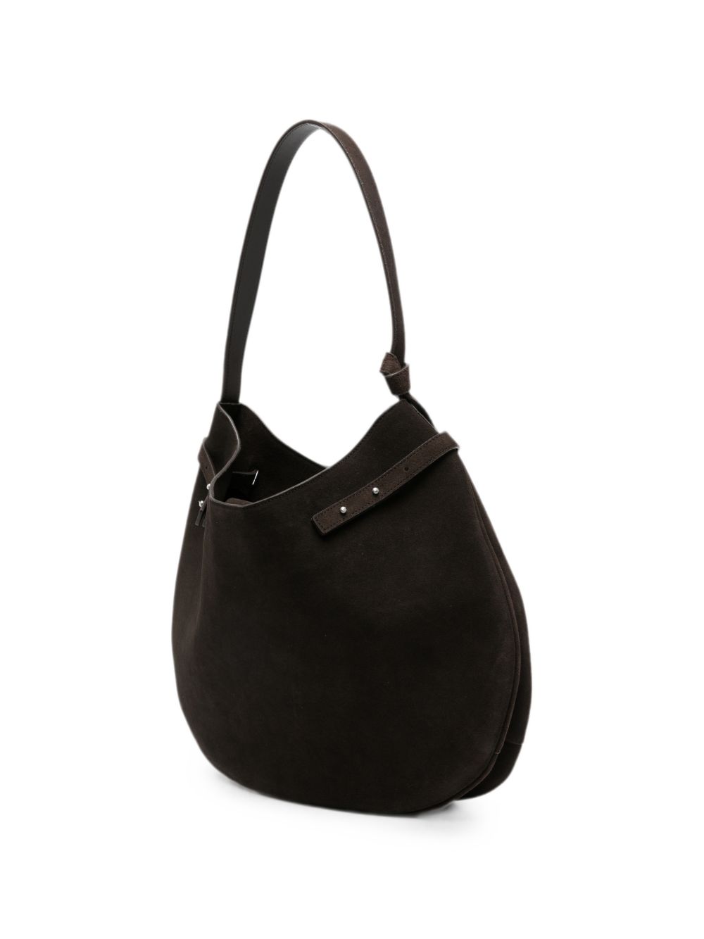 Emporio Armani Suede Leather Shoulder Bag-Shoulder-[Adult]-[Female]-2022 Online Blue Zone Planet