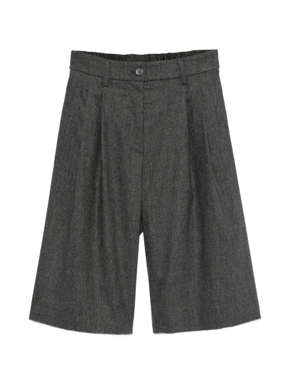 Emporio Armani Belt-Short trousers-[Adult]-[Female]-44-GREY-2022 Online Blue Zone Planet