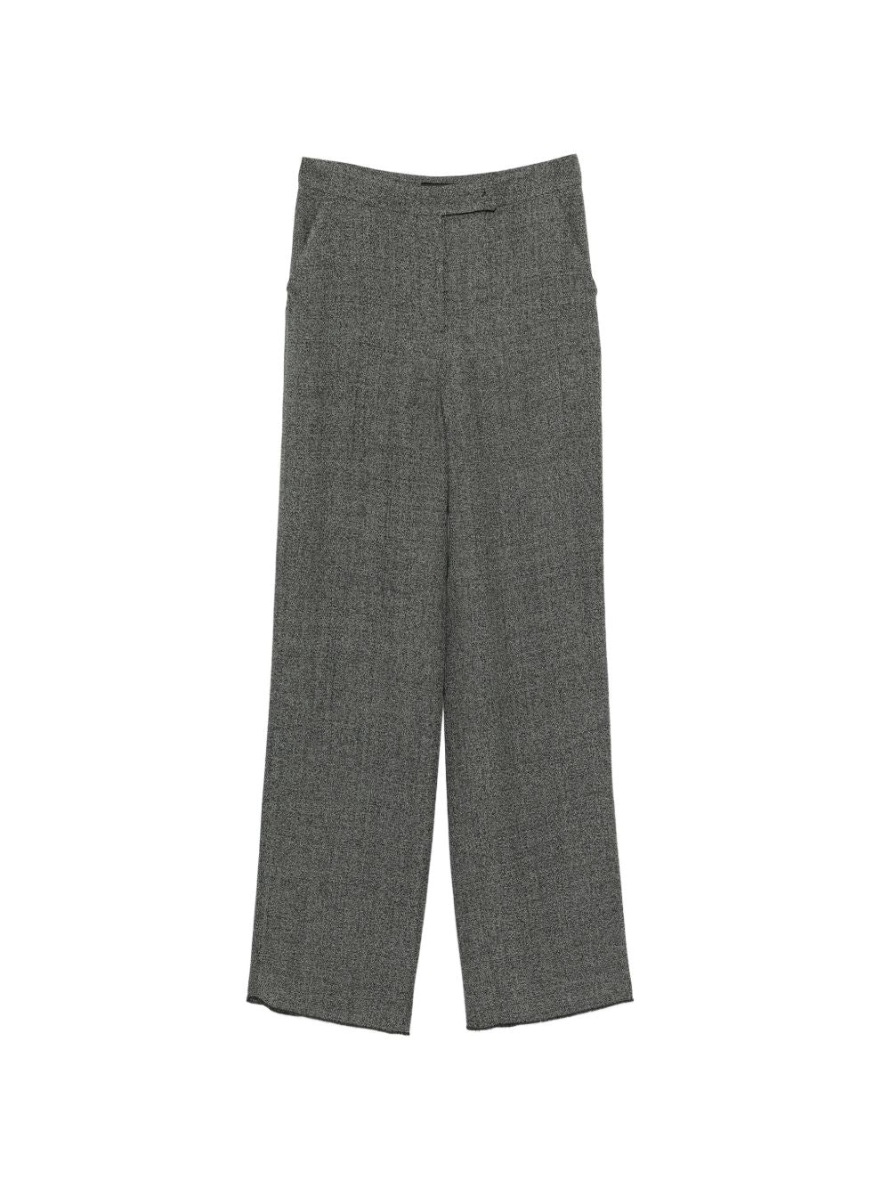 Emporio Armani Belt-Trousers-[Adult]-[Female]-40-BLACK-2022 Online Blue Zone Planet