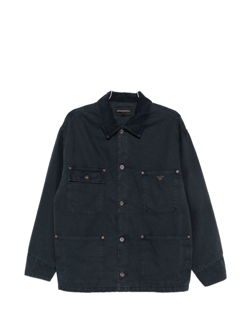 Emporio Armani Coat-Jackets-[Adult]-[Female]-temp-46-NAVY-2022 Online Blue Zone Planet