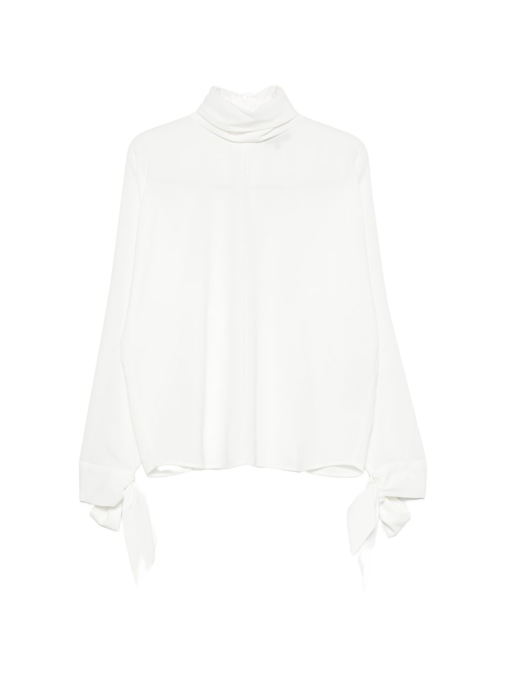 Emporio Armani Blouse-Shirts-[Adult]-[Female]-40-WHITE-2022 Online Blue Zone Planet