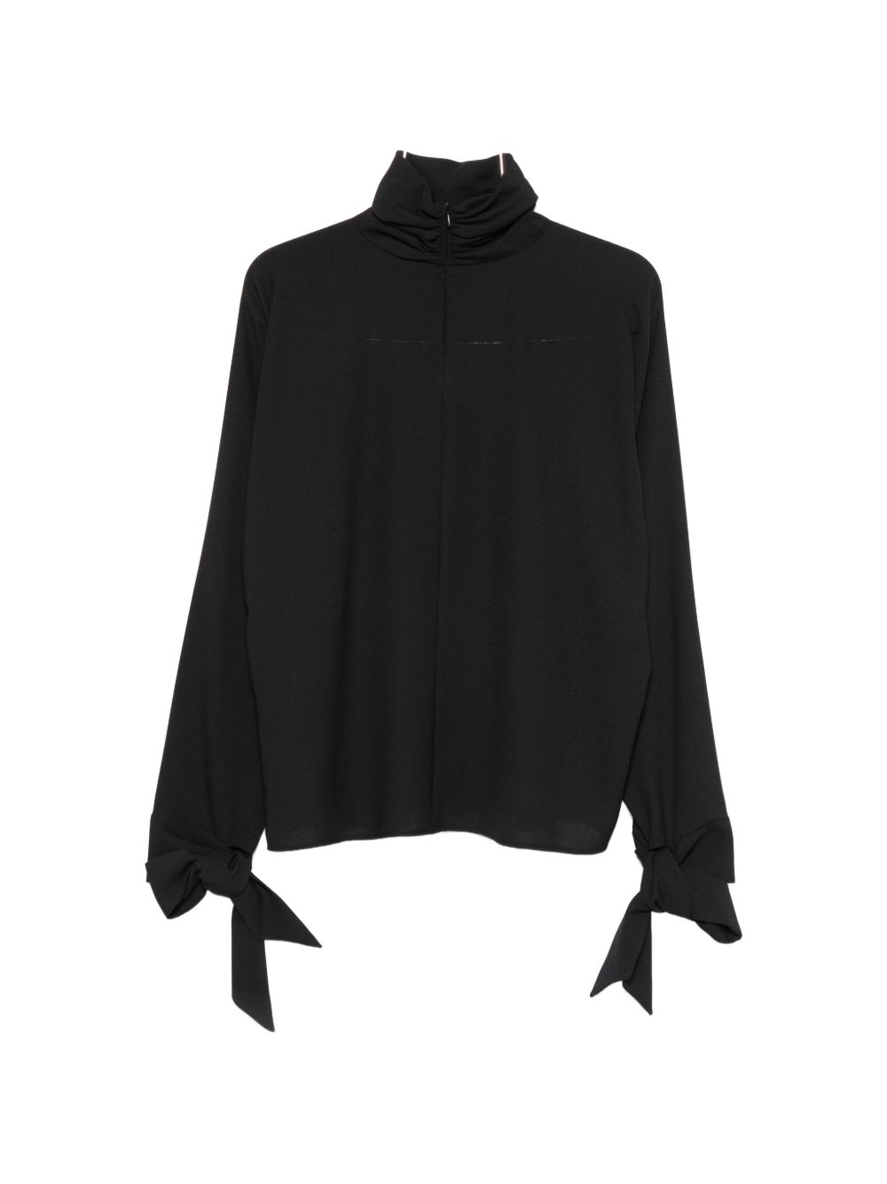 Emporio Armani Blouse-Shirts-[Adult]-[Female]-2022 Online Blue Zone Planet