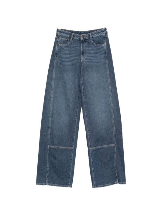 Emporio Armani Jeans-Jeans-[Adult]-[Female]-26-NAVY-2022 Online Blue Zone Planet