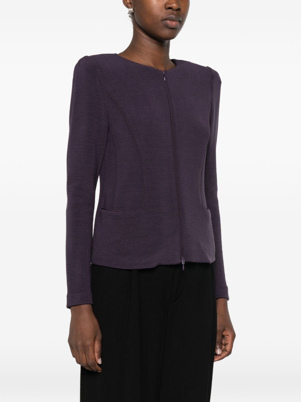 Emporio Armani Jacket-Jackets-[Adult]-[Female]-2022 Online Blue Zone Planet