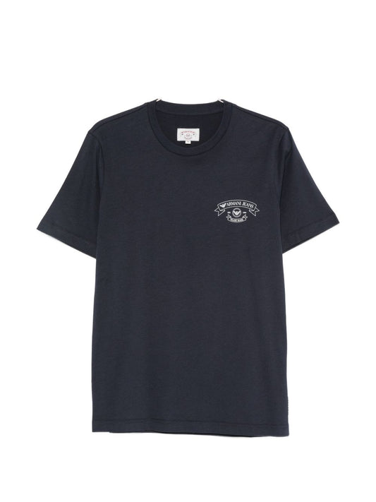 EMPORIO ARMANI CAPSULE T-shirts and Polos-Topwear-[Adult]-[Female]-3XL-NAVY-2022 Online Blue Zone Planet