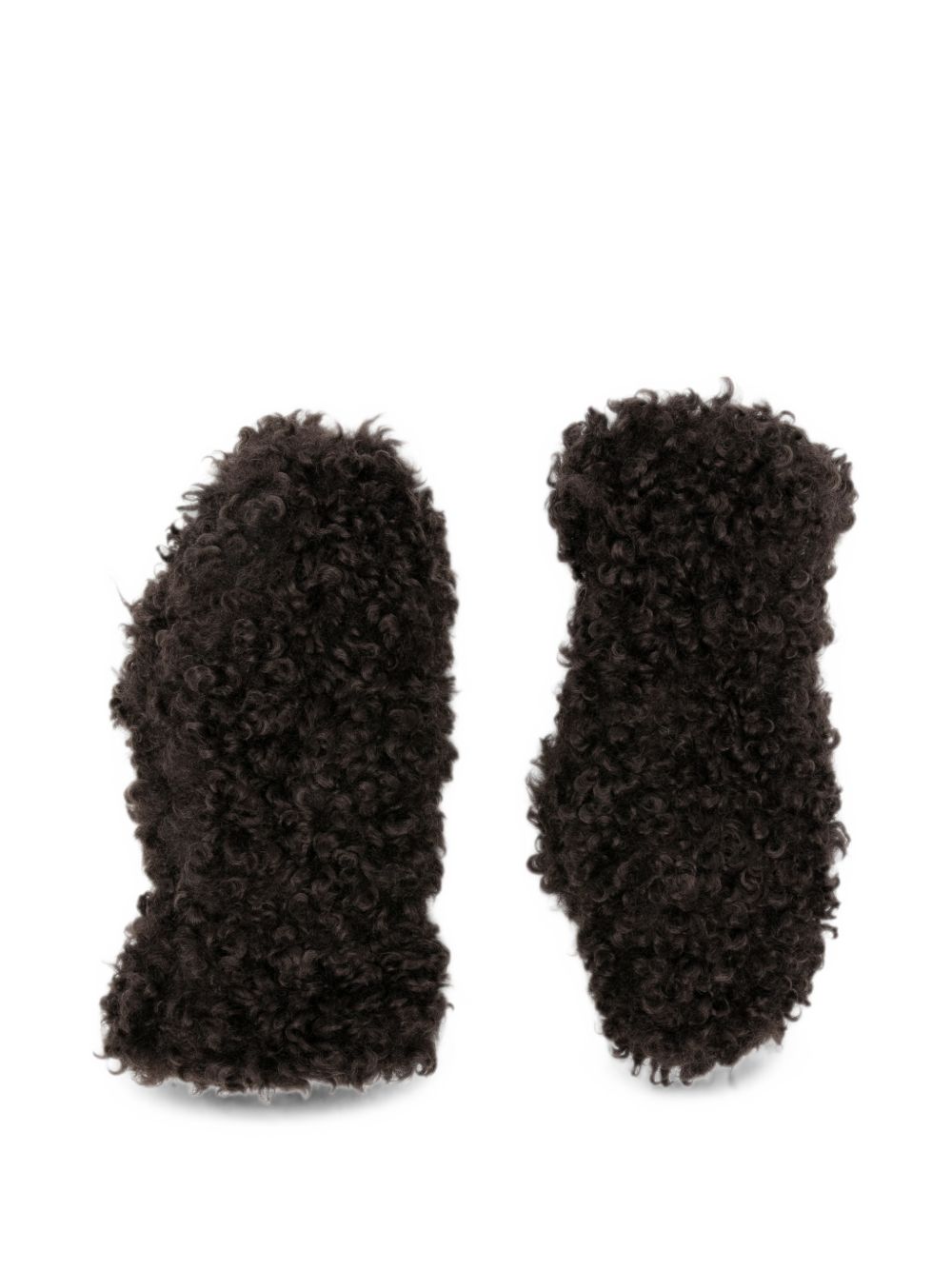 Apparis Faux-Shearling Gloves-Scarves Hats & Gloves-[Adult]-[Female]-UNI-BROWN-2022 Online Blue Zone Planet