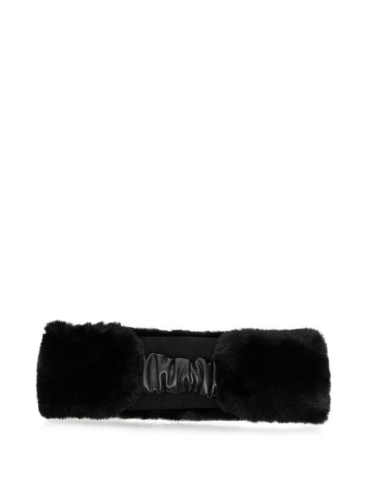 Apparis Eleni Faux-Fur Headband-Other-[Adult]-[Female]-UNI-BLACK-2022 Online Blue Zone Planet