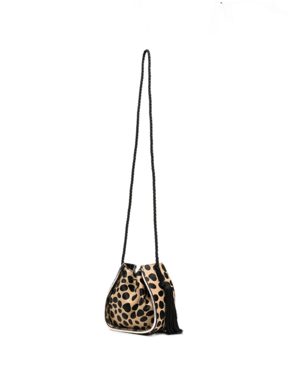 Forte Forte Leopard Print Bag-Shoulder-[Adult]-[Female]-2022 Online Blue Zone Planet