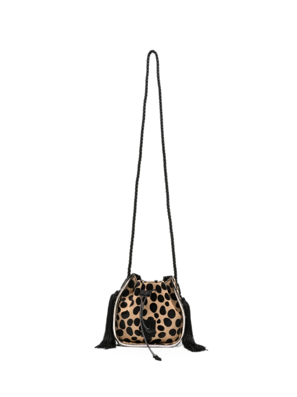 Forte Forte Leopard Print Bag-Shoulder-[Adult]-[Female]-2022 Online Blue Zone Planet