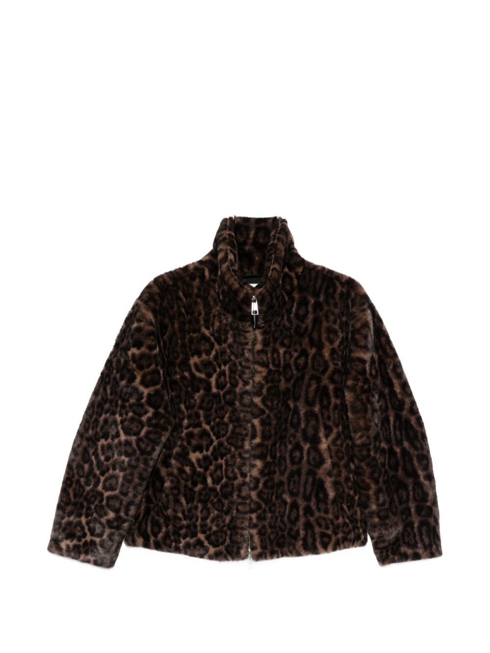 Apparis Leopard Faux-Fur Coat-Coats-[Adult]-[Female]-M-LEOPARD PRINT-2022 Online Blue Zone Planet