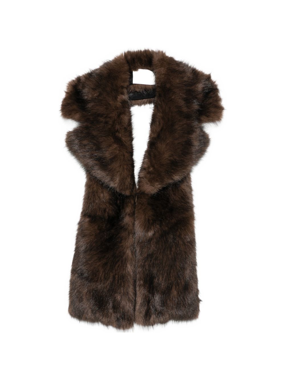 Apparis Faux-Fur Vest-Topwear-[Adult]-[Female]-UNI-BROWN-2022 Online Blue Zone Planet