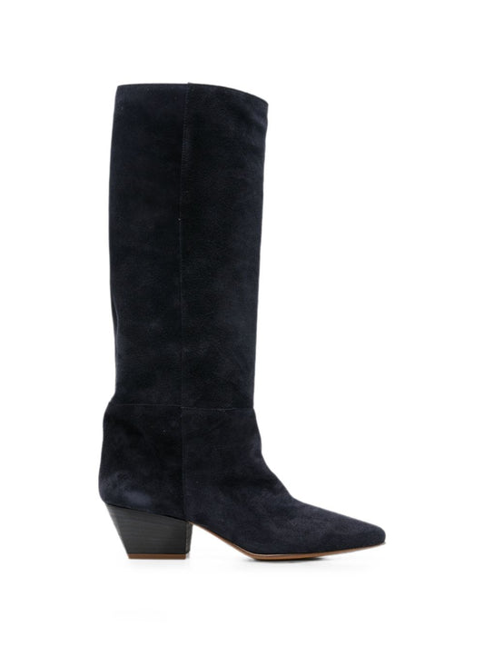 Forte Forte Boots-Boots-[Adult]-[Female]-temp-38-NAVY-2022 Online Blue Zone Planet