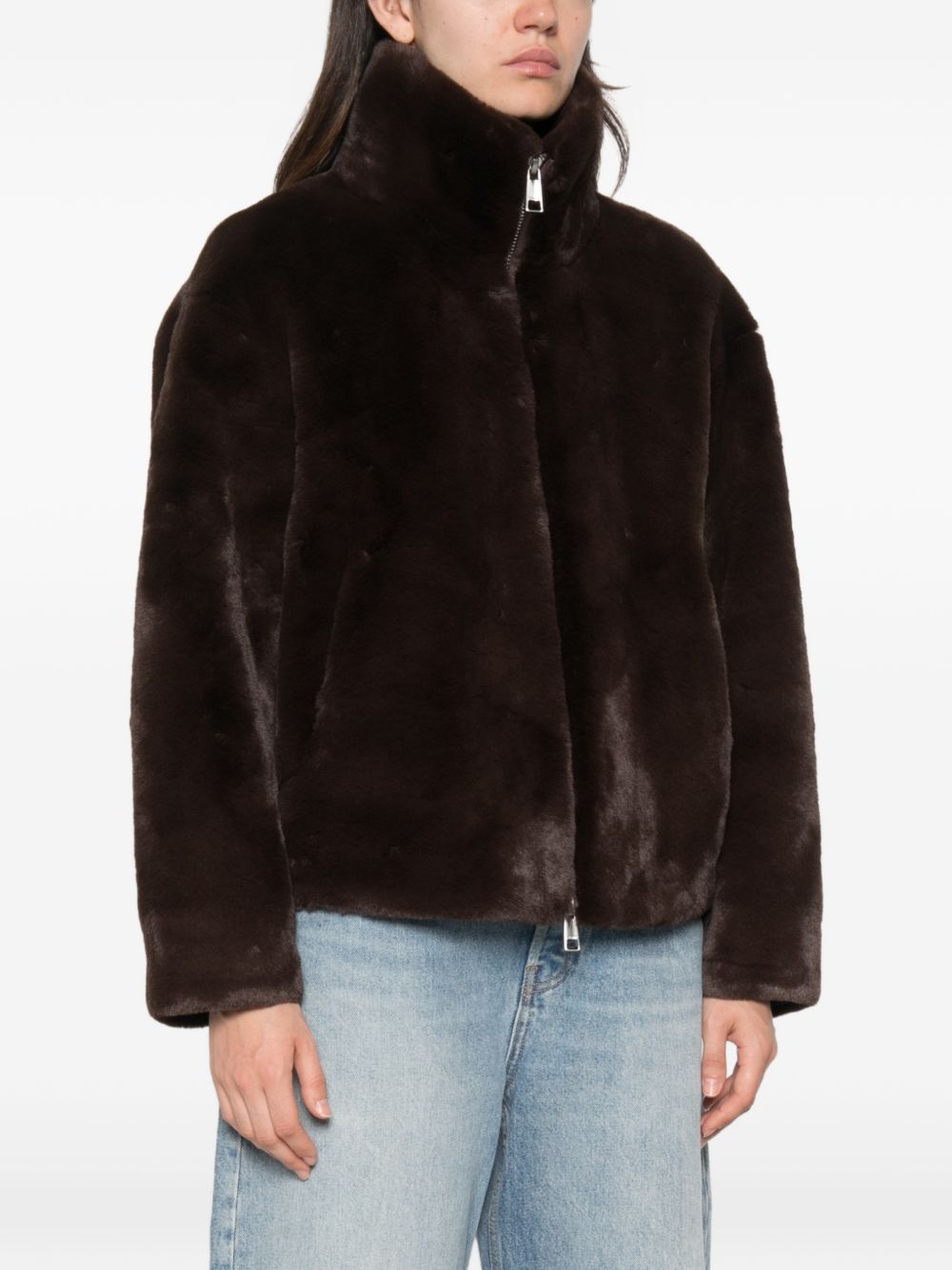 Apparis Blair Faux-Fur Coat-Coats-[Adult]-[Female]-2022 Online Blue Zone Planet