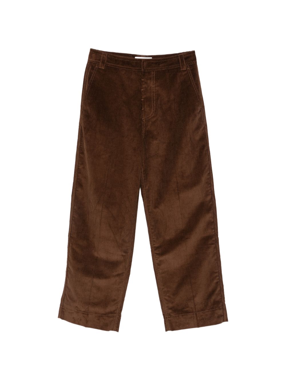 Ami Paris Trousers-Trousers-[Adult]-[Female]-L-BROWN-2022 Online Blue Zone Planet
