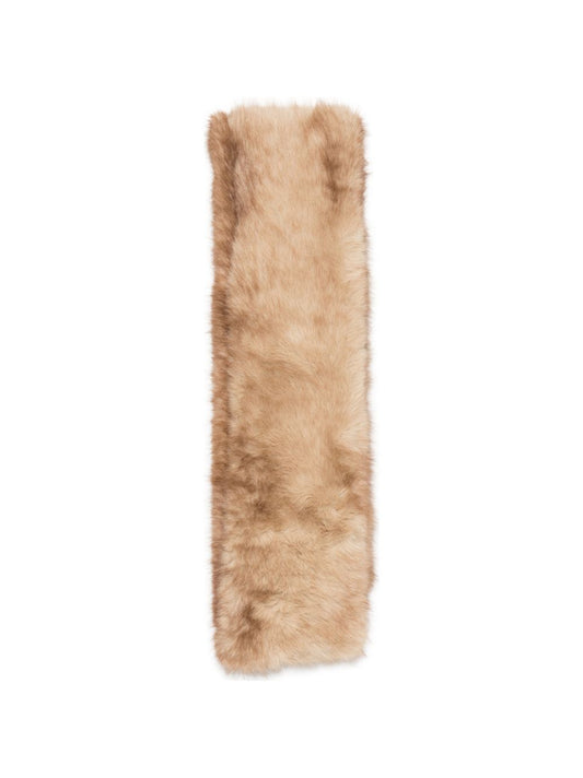 Apparis Koi Faux-Fur Scarf-Scarves Hats & Gloves-[Adult]-[Female]-UNI-BEIGE-2022 Online Blue Zone Planet