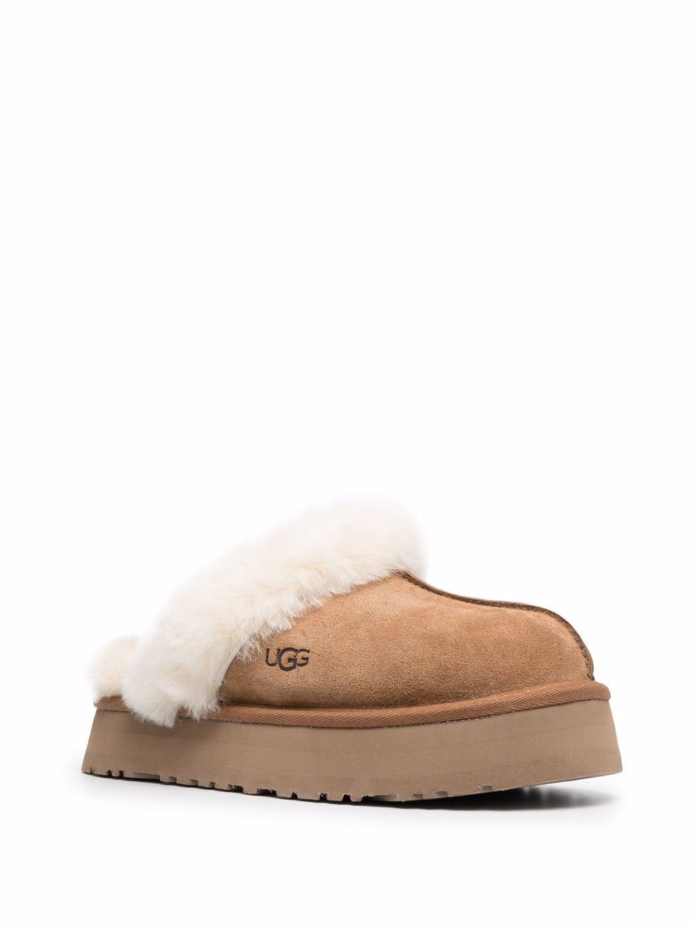 UGG Disquette Slippers-Sandals-[Adult]-[Female]-10-LUGGAGE-2022 Online Blue Zone Planet