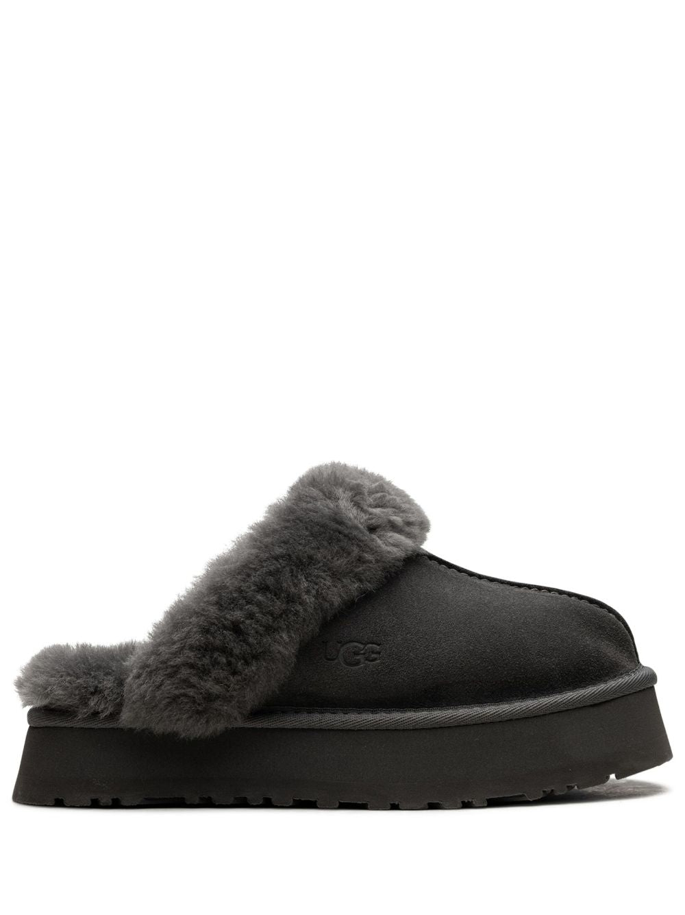 Ugg Disquette slippers-Sandals-[Adult]-[Female]-10-GREY-2022 Online Blue Zone Planet