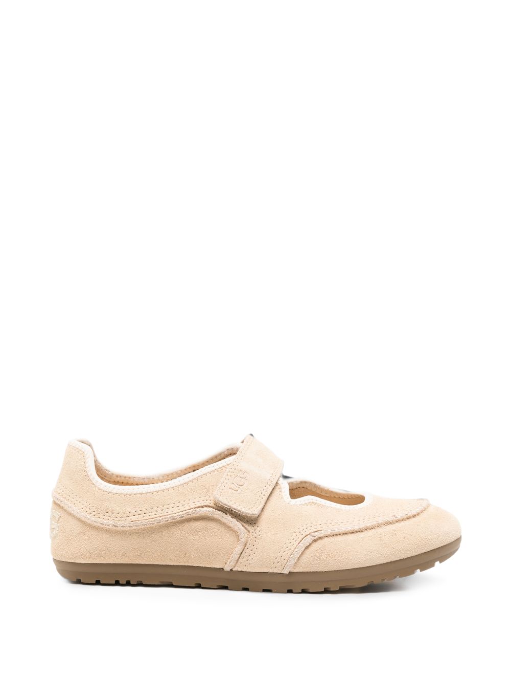 Ugg Flats-Flat Shoes-[Adult]-[Female]-10-BEIGE-2022 Online Blue Zone Planet