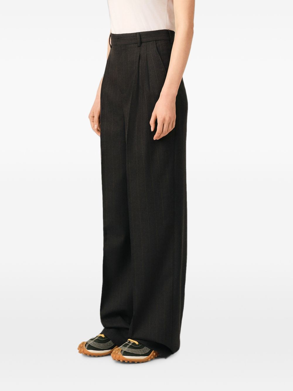 Ami Paris Trousers-Trousers-[Adult]-[Female]-2022 Online Blue Zone Planet