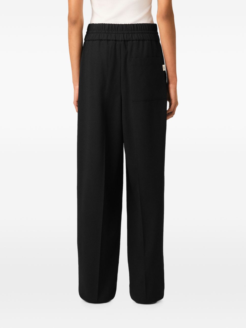 Ami Paris Trousers-Trousers-[Adult]-[Female]-2022 Online Blue Zone Planet