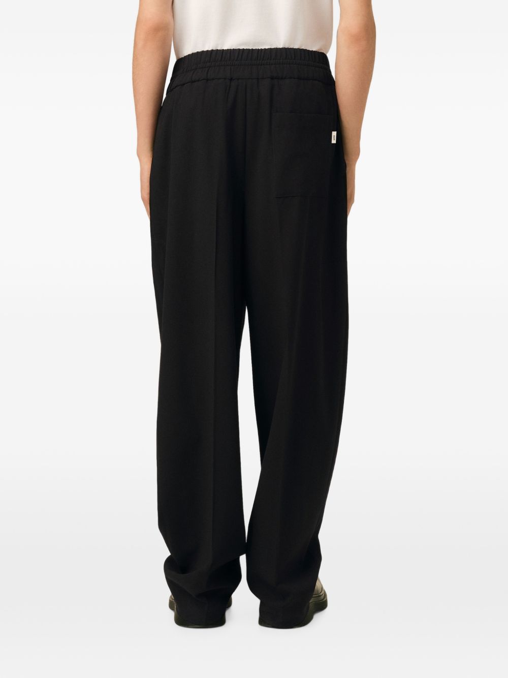 Ami Paris Trousers-Trousers-[Adult]-[Female]-2022 Online Blue Zone Planet