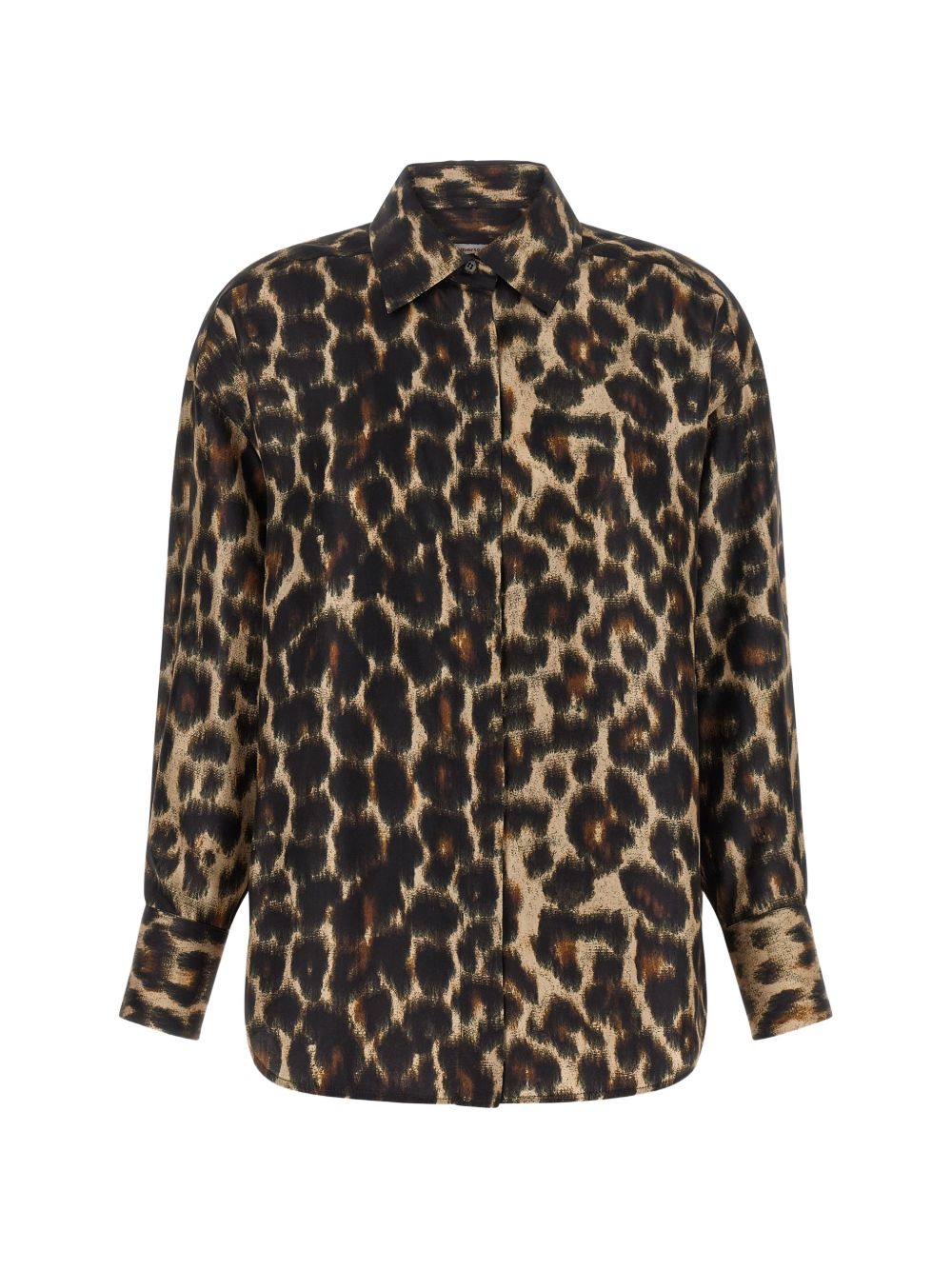 Alberto Biani Printed Silk Shirt-Shirts-[Adult]-[Female]-2022 Online Blue Zone Planet