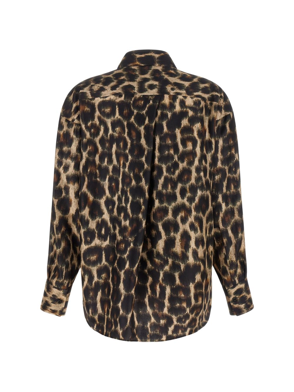 Alberto Biani Printed Silk Shirt-Shirts-[Adult]-[Female]-2022 Online Blue Zone Planet