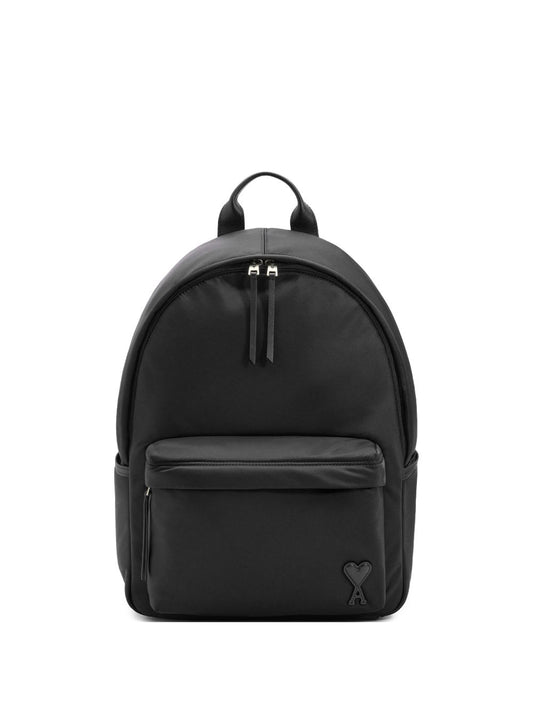 Ami Paris Ami de Coeur Crossbody Bag-Backpacks-[Adult]-[Female]-2022 Online Blue Zone Planet