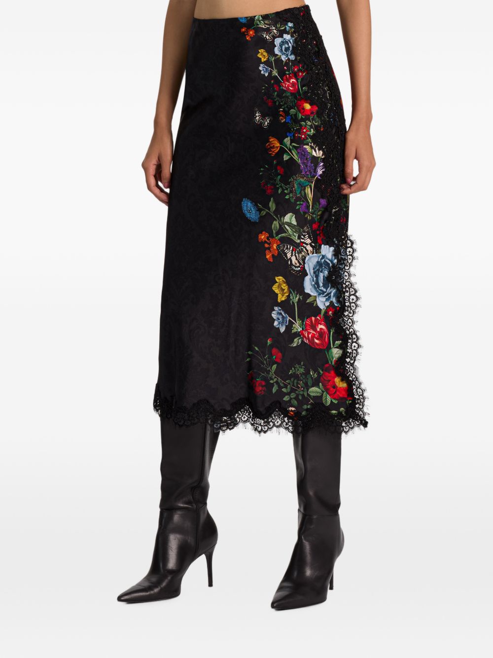 Alice + Olivia Maeve midi skirt-Skirts-[Adult]-[Female]-2022 Online Blue Zone Planet