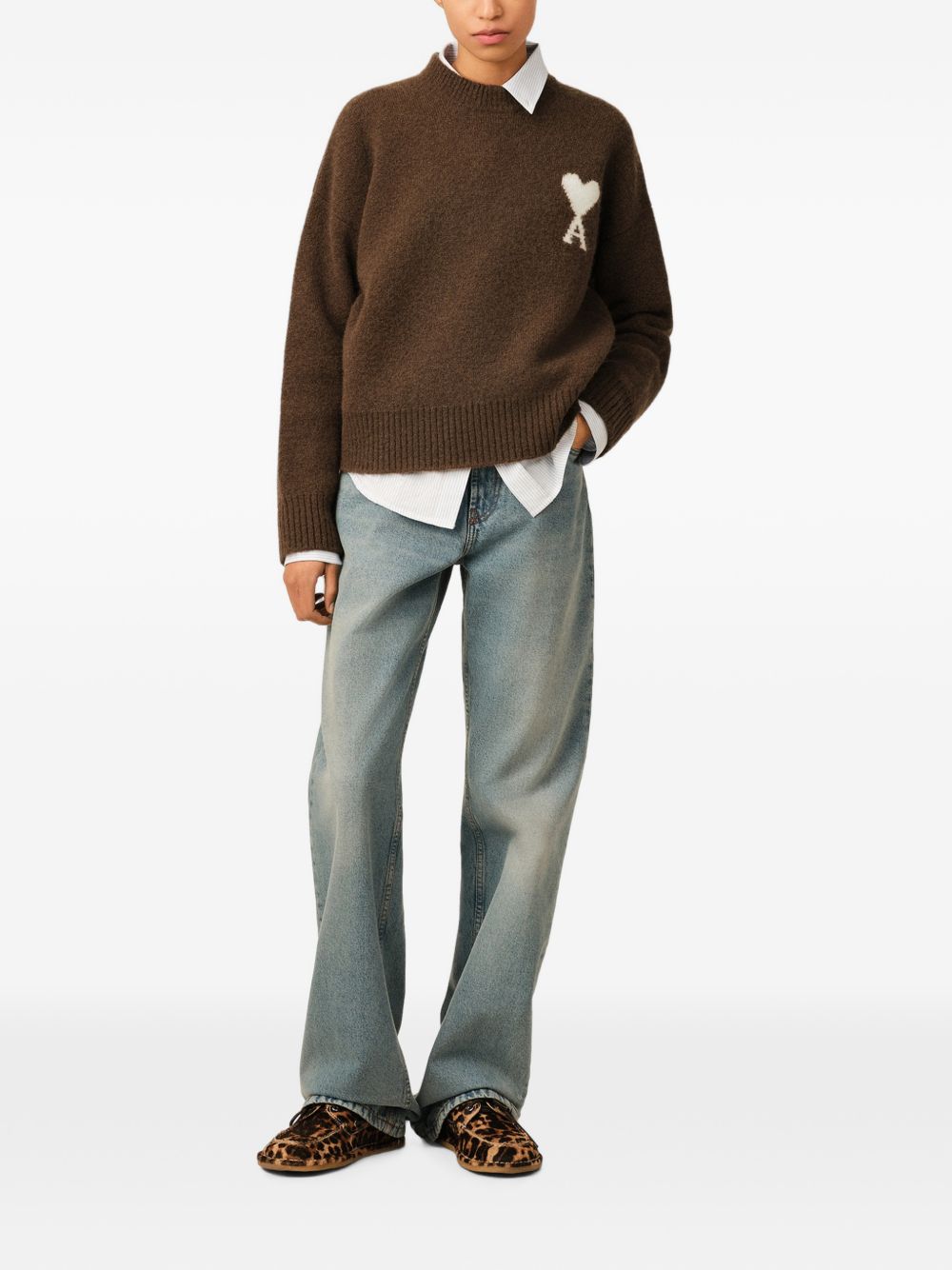 Ami Paris Sweater-TOPS / DRESSES-[Adult]-[Female]-2022 Online Blue Zone Planet