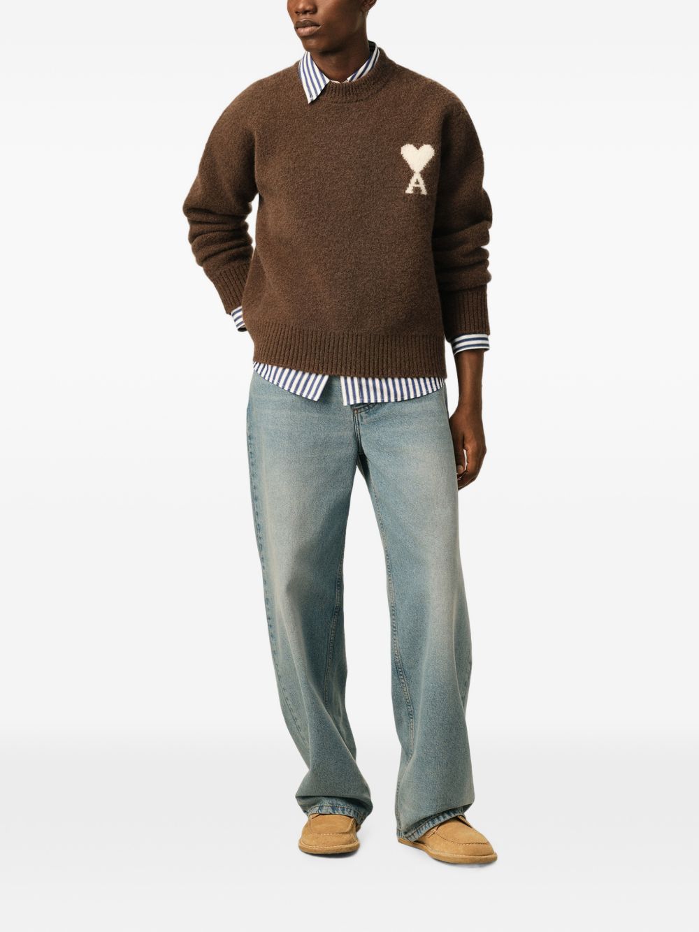 Ami Paris Sweater-TOPS / DRESSES-[Adult]-[Female]-2022 Online Blue Zone Planet
