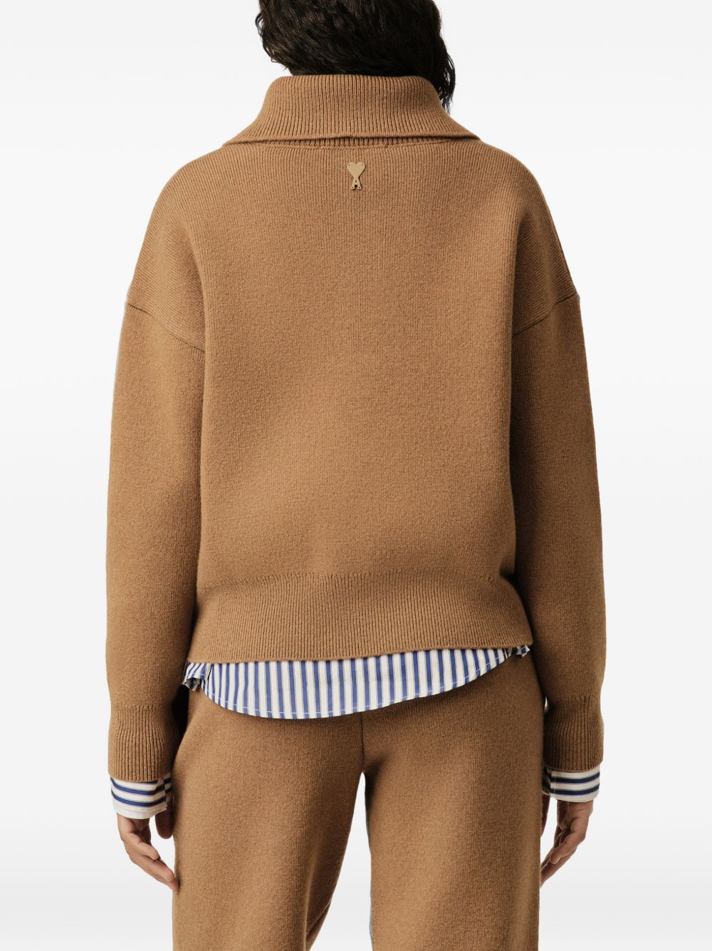Ami Paris Sweater-Topwear-[Adult]-[Female]-2022 Online Blue Zone Planet